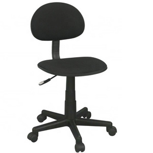 Cheap Used Move Type Small Chairs Armless Staff Office Computer Student Task Chair Fabric Aluminum Modern SGS Swivel Chair Base