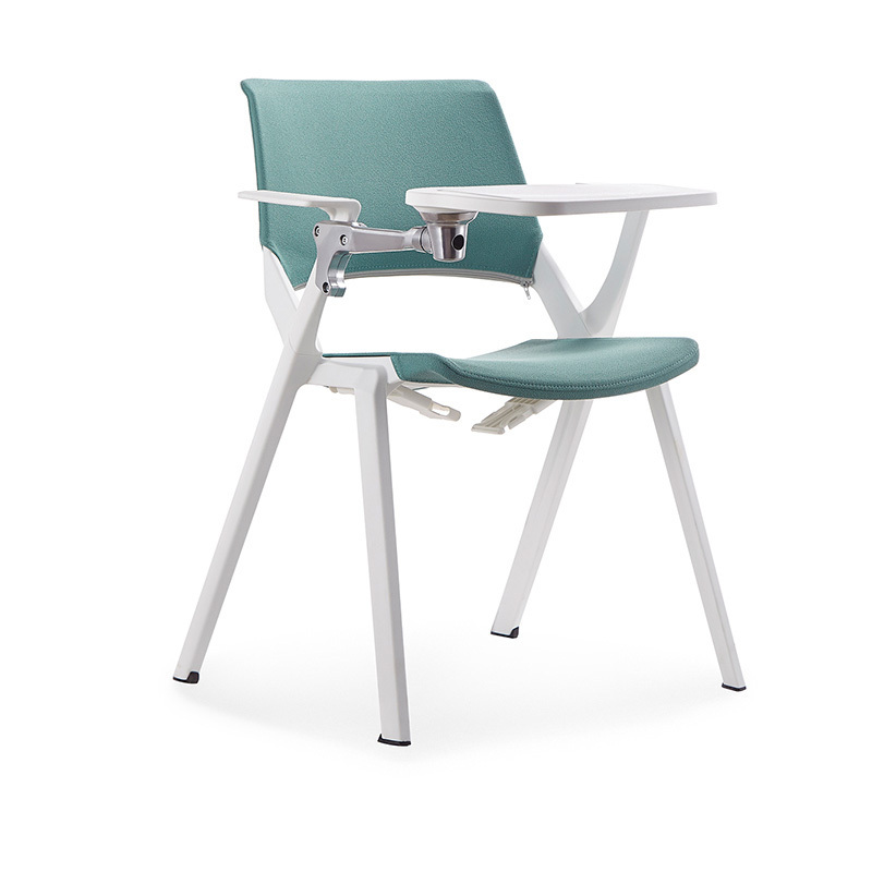 Factory direct sales training chairs with armrests writing boards office reception negotiations stackable training chairs