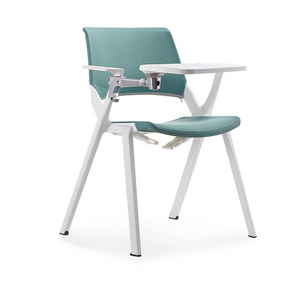 Factory direct sales training chairs with armrests writing boards office reception negotiations stackable training chairs