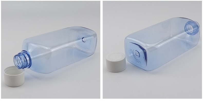 500ml/16OZ Clear PET Container Pharmaceutical Cough Syrup Liquid Oral Plastic Bottle