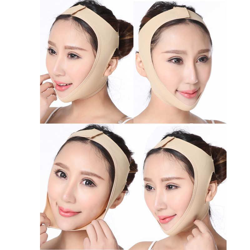 Wholesale Face V-Line Lift Up Belt,Cheek Chin Shaper Mask Strap,Facial Thin Slimming Bandage