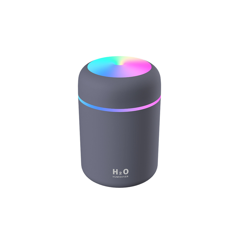 Portable Mini Humidifier 300ml Mist Diffuser USB Desktop Purifier Air Cleaner Auto Shut-Off 2 Spraying Modes Super Quiet