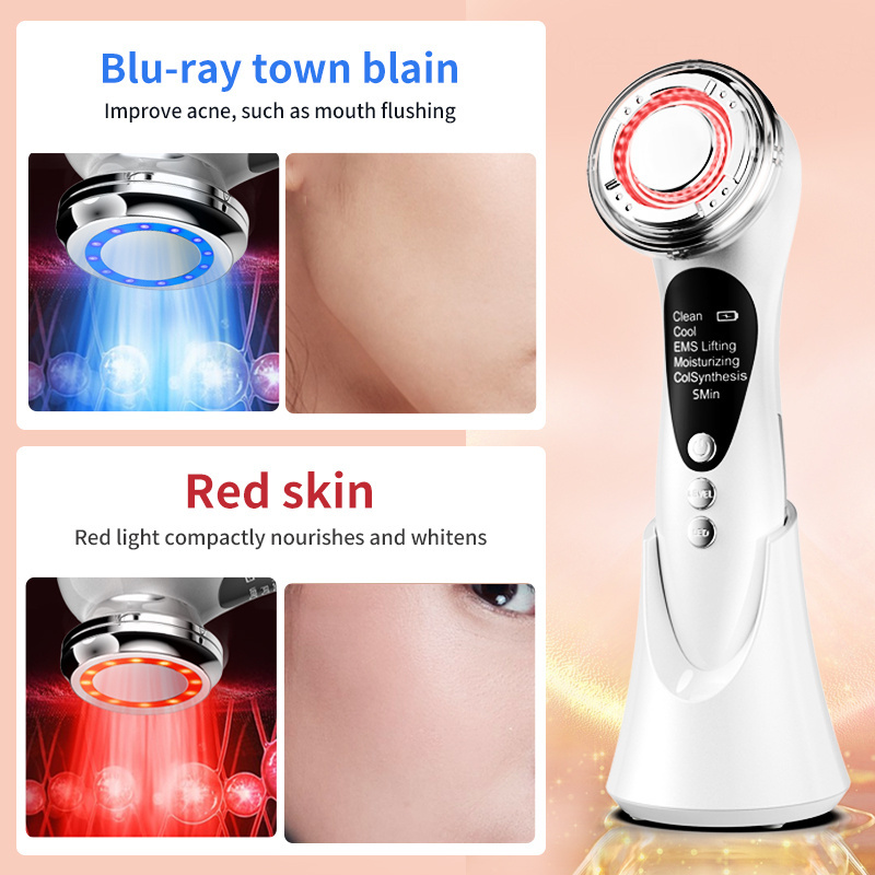 Hot Beauty Equipment Women Facial Cleanser Multifunctional Massager Facial Slimming Massage Rf Face Lifting Machine