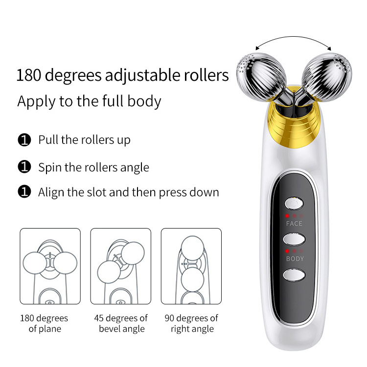 Electric V Face Shaping Massager Facial Massage Roller Magic Beauty Products Facial Ice Roller For Face