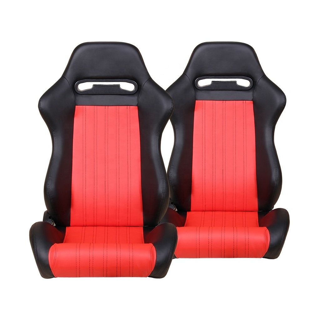 Customizable LOGO Hot Selling New Design gaming Bucket Carbon Fiber Back Single car Racing Seat