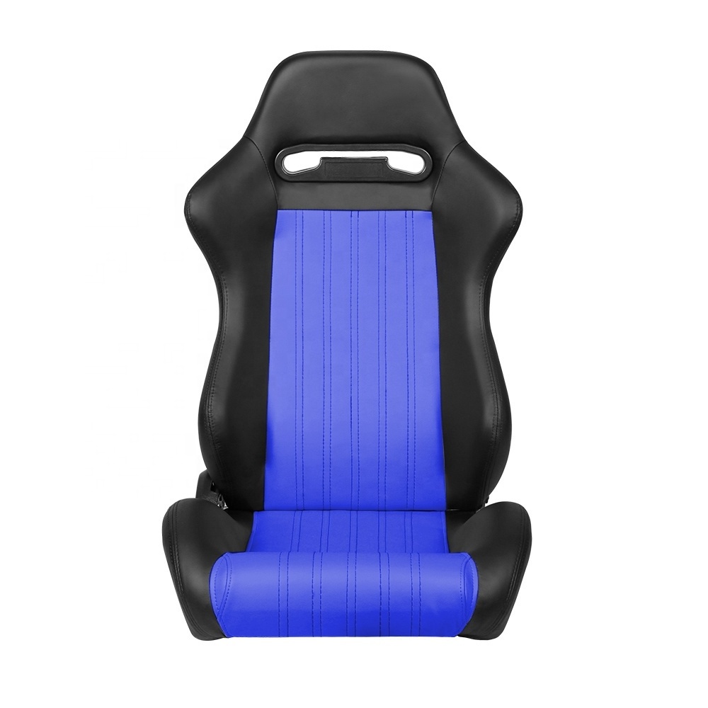 Customizable LOGO Hot Selling New Design gaming Bucket Carbon Fiber Back Single car Racing Seat