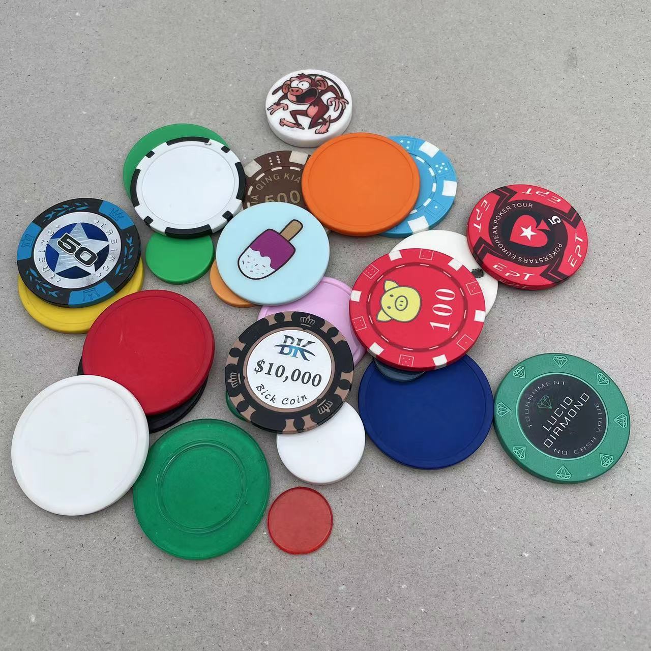 custom logo printing ABS ceramic poker chip casino poker Chip