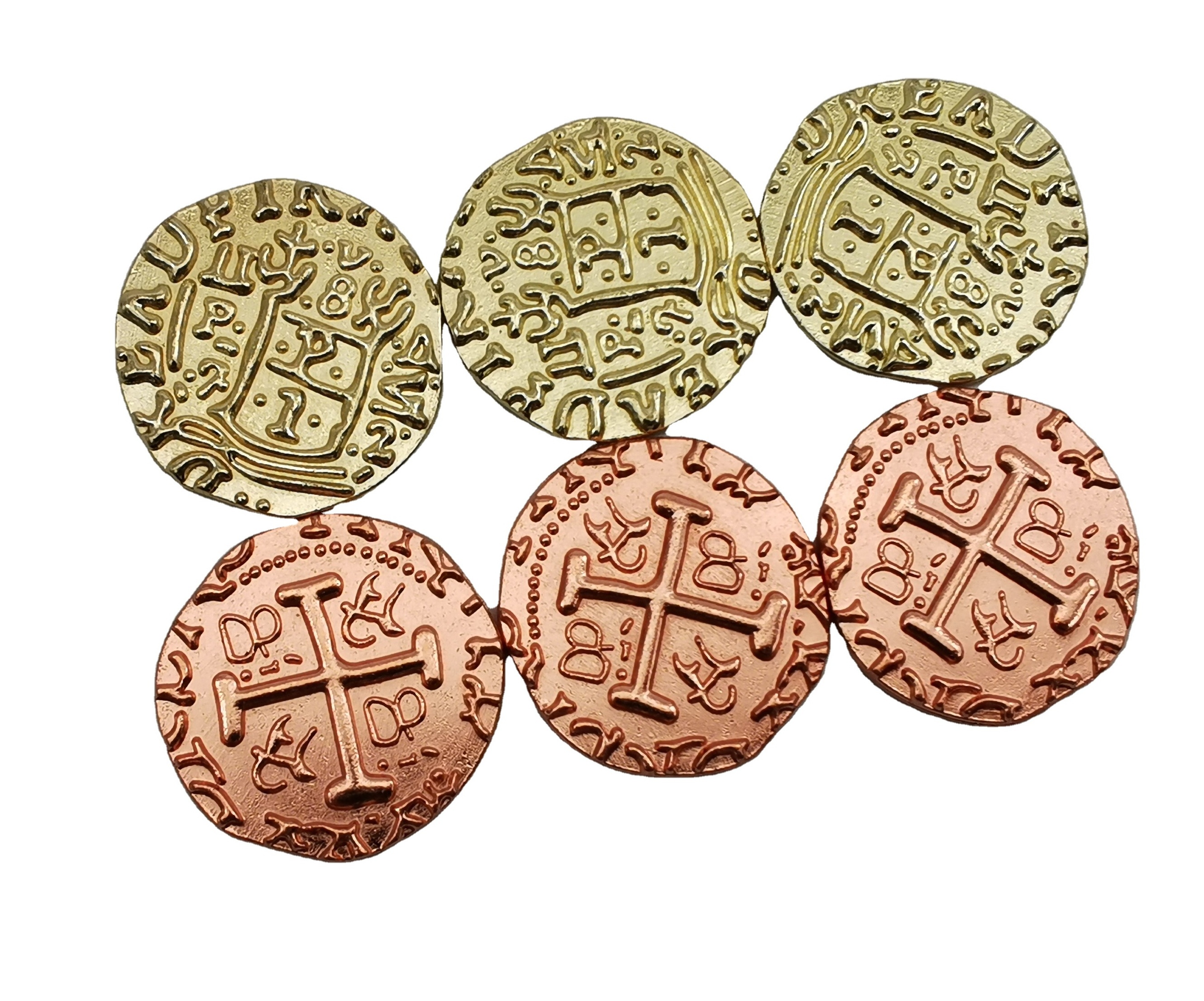 wholesale metal coin for game cheaper price pirate coins for game and Collection