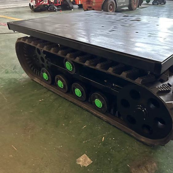 All Terrain Vehicle Rubber track undercarriage vehicle tank tracks robot chassis tracked vehicle chassis Hot Sale