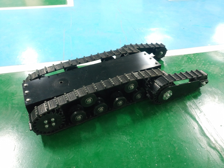 rubber track chassis for sale Swing Armed Rubber Track robot/rubber crawler/snowBlower/snowmobile/SUV