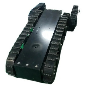 rubber track chassis for sale Swing Armed Rubber Track robot/rubber crawler/snowBlower/snowmobile/SUV