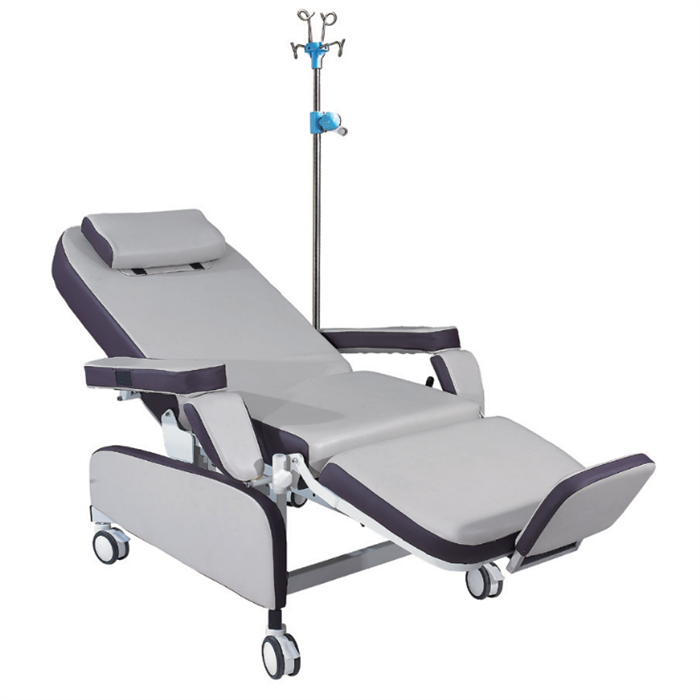 Used Hospital Clinic Electric Adjusted Reclining Dialysis Chair For Sale