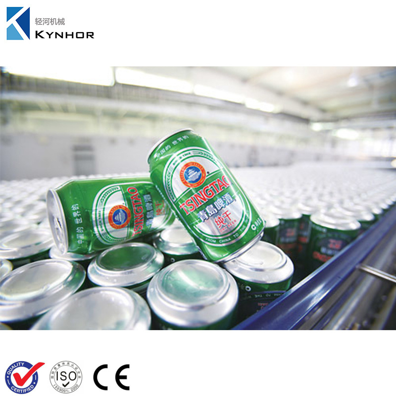 Full Automatic Beer Juice Cola Soda Water Aluminum Can Filling Sealing Machine