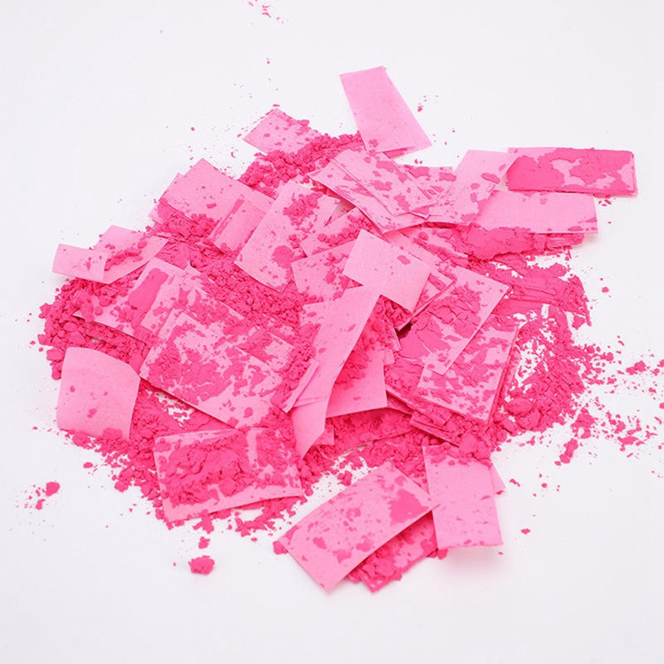 Gender Reveal Confetti Powder Cannon Gender Reveal Party Supplies Popper Powder and Square Baby Shower Party Supplies KD051