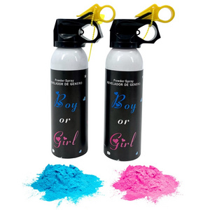 Gender Reveal Party Supplies Boy or Girl Blue Pink Holi Powder Blaster Gender Reveal Powder Cannon For Baby Shower Decor KD278