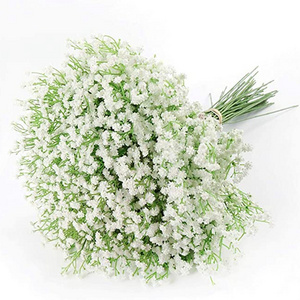 Baby Breath Artificial Flowers Gypsophila Bouquets Fake Real Touch Flowers for Wedding Party Garden Decoration Home Decor KZH363