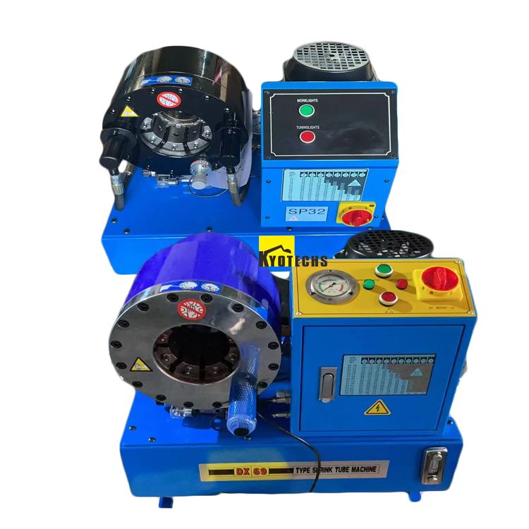 China factory DX68 DX69 portable brake hose Crimping Machine Portable Crimper hydraulic press machine for cable wire crimping