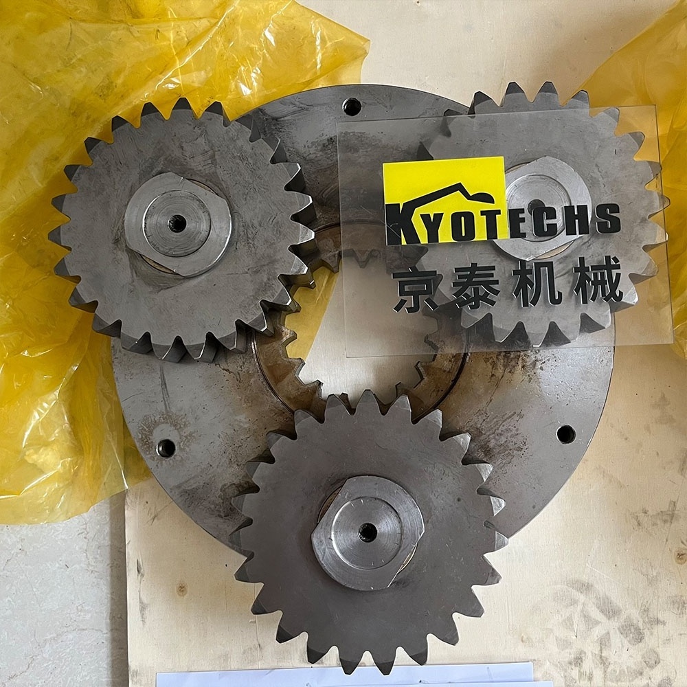 Primary planetary level carrier assembly with sun gear for HITACHI DOOSAN KOBELCO VOLVO KATO JCB CAT Excavator Fianl Drive Gear