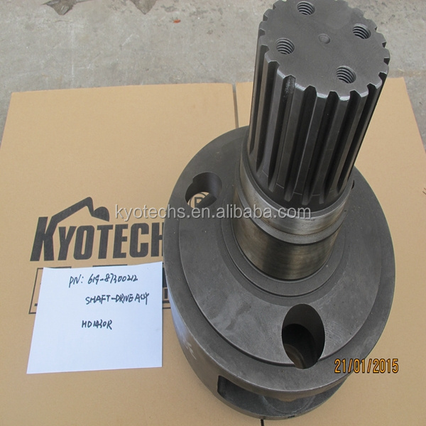 swing pinion shaft crawler crane excavator used parts For Kobelco SK135SR SK450-6 SK210LC-8 SK200-8