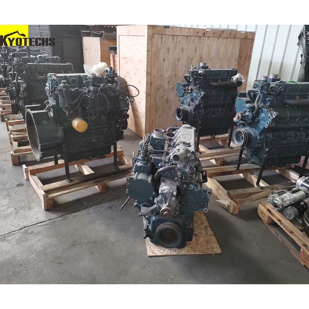 Diesel Engine Assy Complete Engine V3300 V3600 V2203 V3800 v2203 v2607 v2203 v1505 v3800 v3300 v1702 kubota Excavator Parts