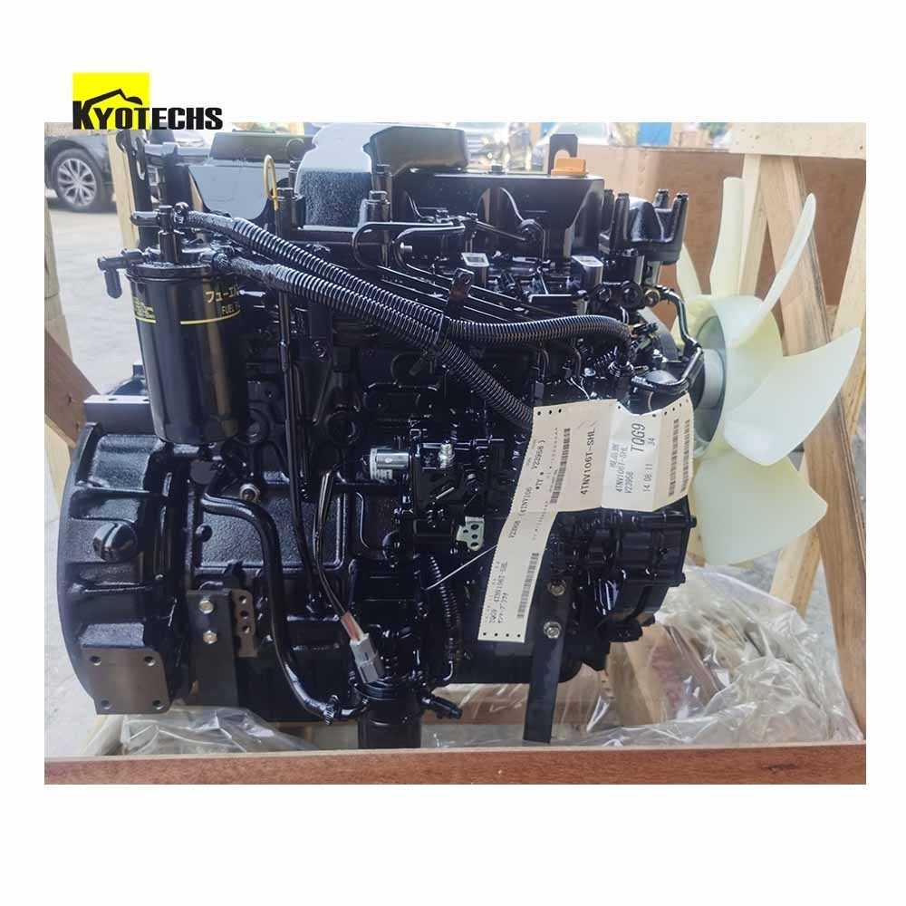 High Quality 4tnv88 4tne98 Engine Assembly Machinery Engines 4 Cylinder Diesel Engine Crawler Excavator