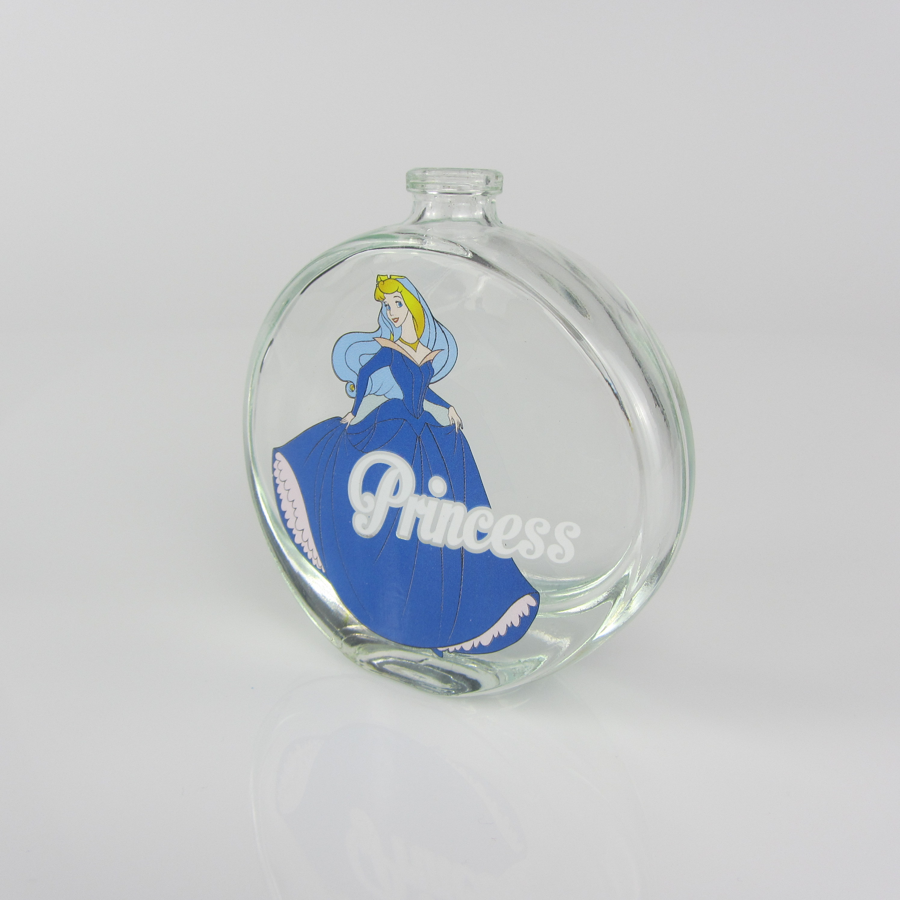 Wholesale Empty Cool Custom Private Label Glass Portable Cute Perfume Bottle 55ml