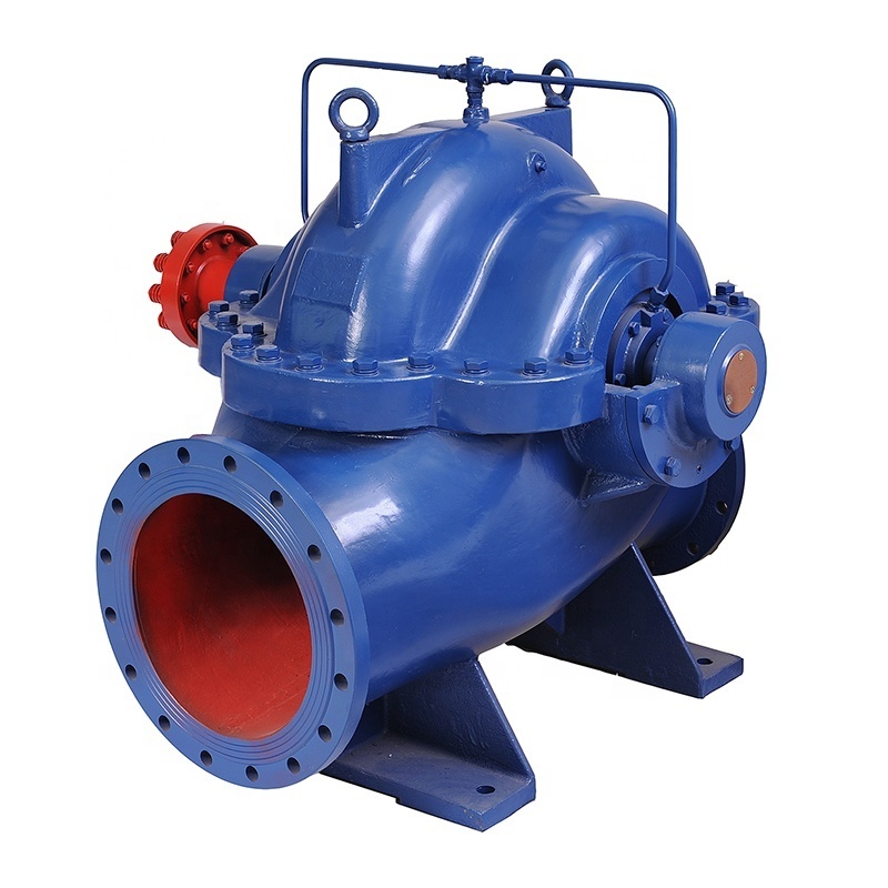 Horizontal Large Flow Electric Water Pump For Agricultural Irrigation double suction split case pump pumping unit