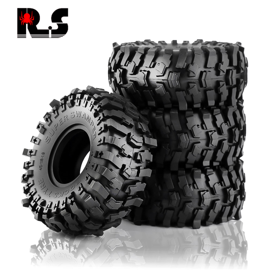 RS 1.9 inch climbing tires for D90 SCX10 TRX4 YK Rui Tai universal climbing tyres African Lion R92