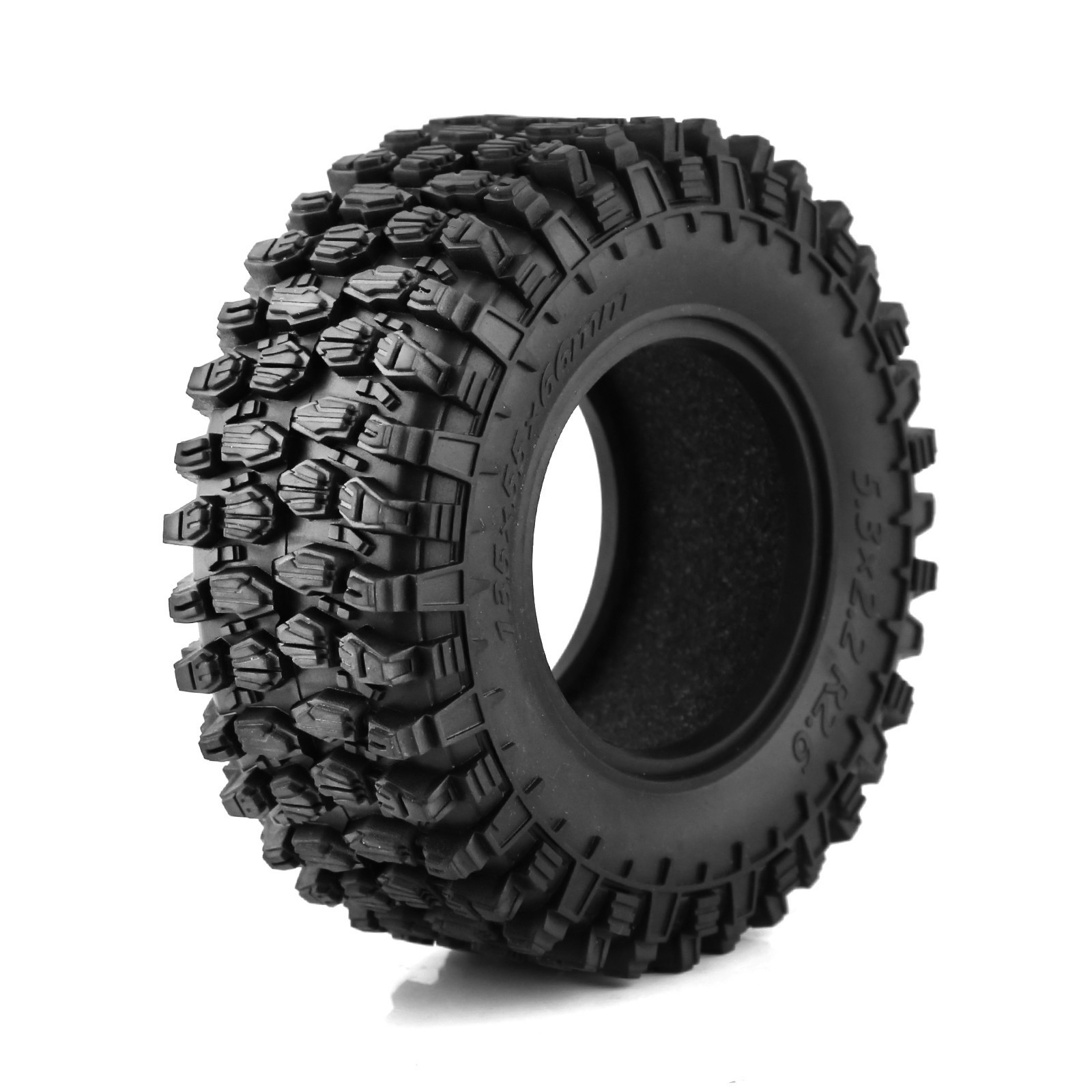 R2.6 inch 135*55*66mm rubber tires G8 same super climbing performance tread for 1/8 climbing car