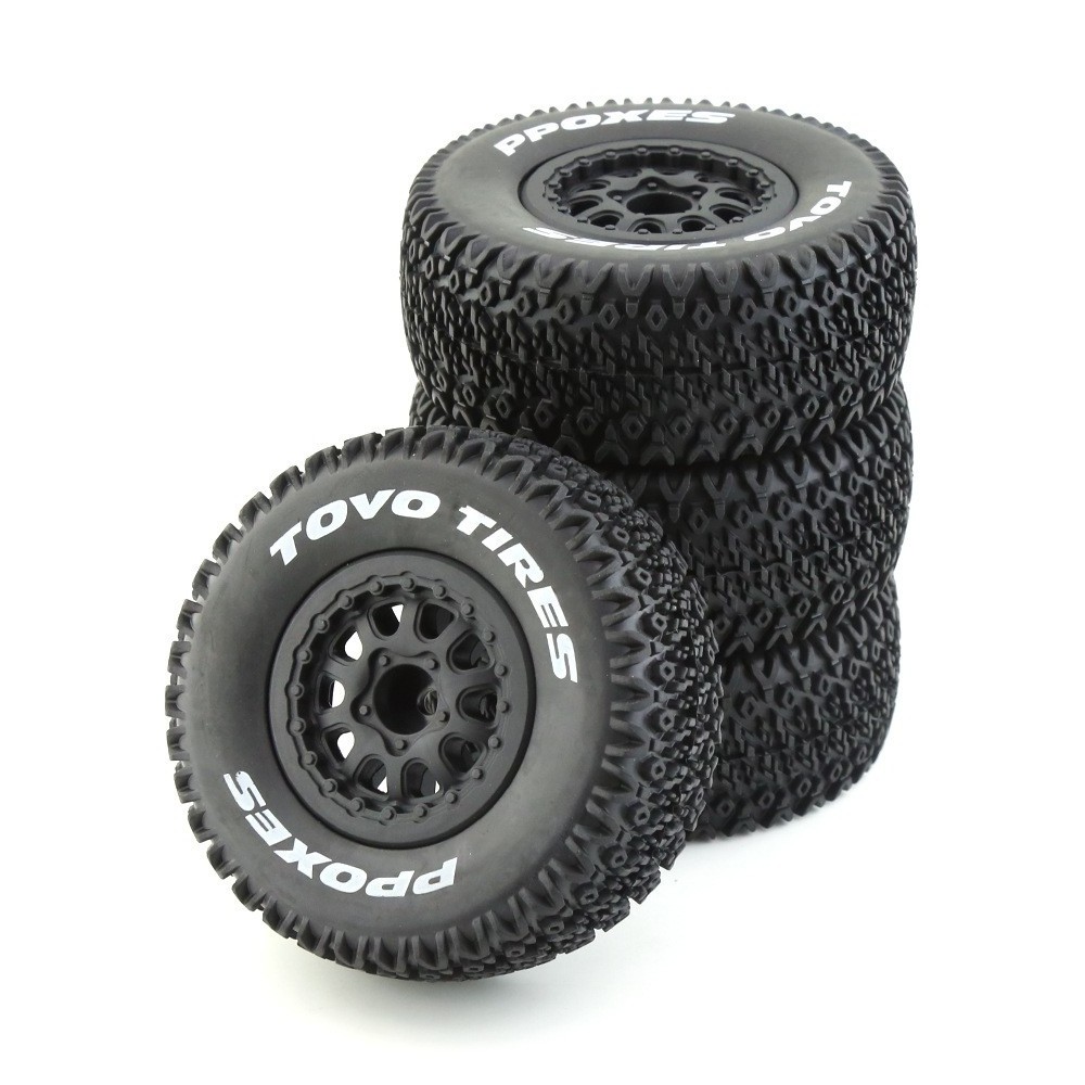 Nylon Tires for Remo HQ727 Short Course Slash M0188 0189 P2046