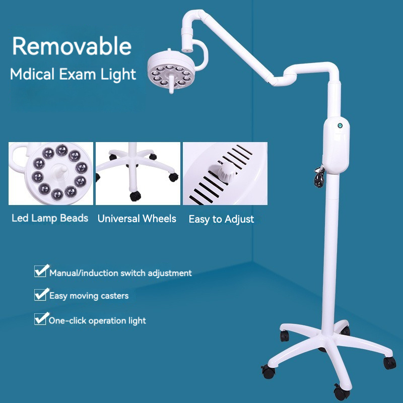 KyrenMed Mobile Surgical Exam Lamp Operating Light LED Surgical Light Dental Lamp Floor Standing High Quality Inspection Lamp