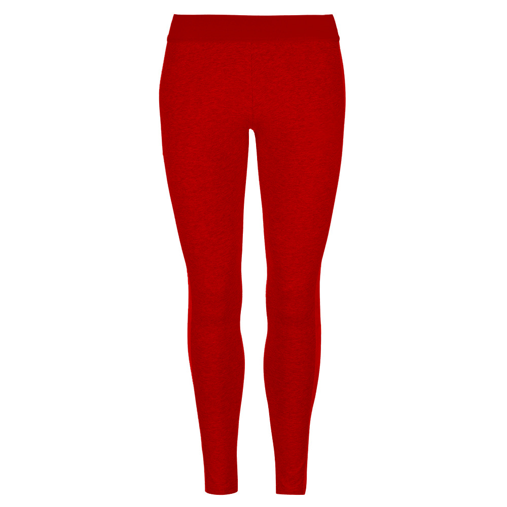 High Quality Tight Pants High Waist Skin Solid Casual Plain Leggings Fitness Wear Women Clothing Leggins