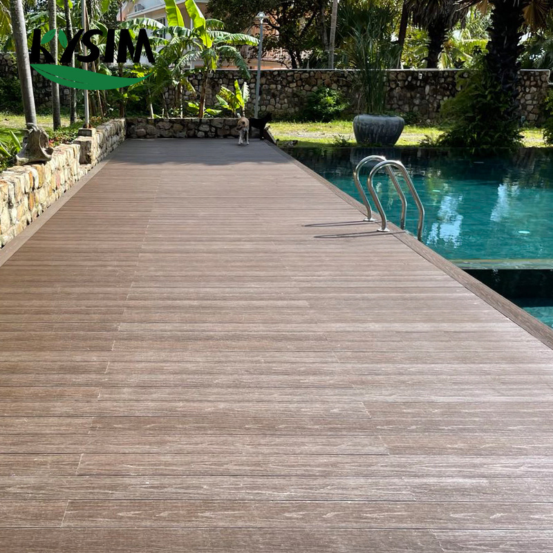 red balau wood natural decking timber made in china