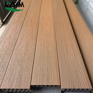 Invisible gap design Co-extrusion Outdoor decking board smooth composite WPC decking