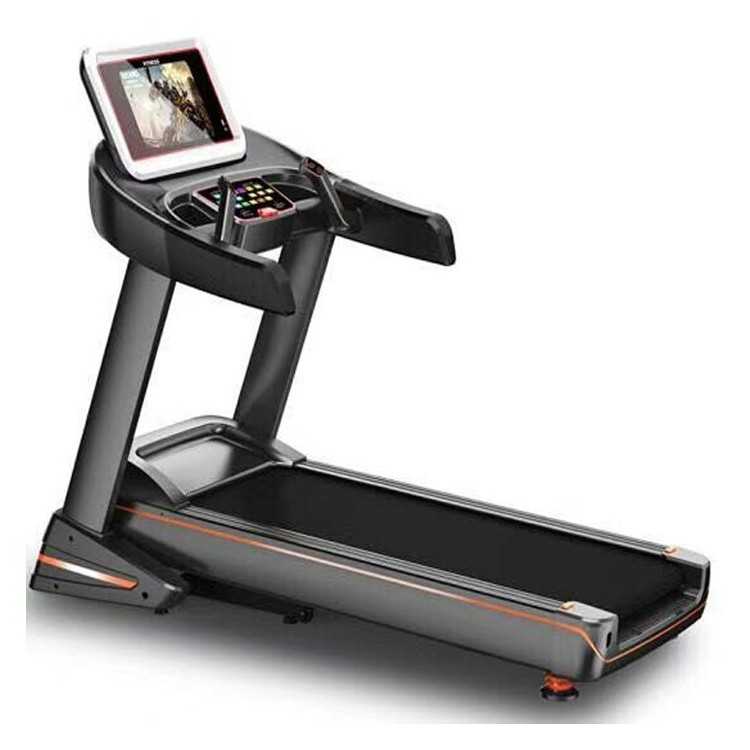 Ganas Professional Gym Commercial ac motor motorized treadmill indoor motorized treadmill