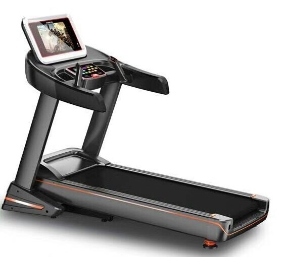 Ganas Professional Gym Commercial ac motor motorized treadmill indoor motorized treadmill