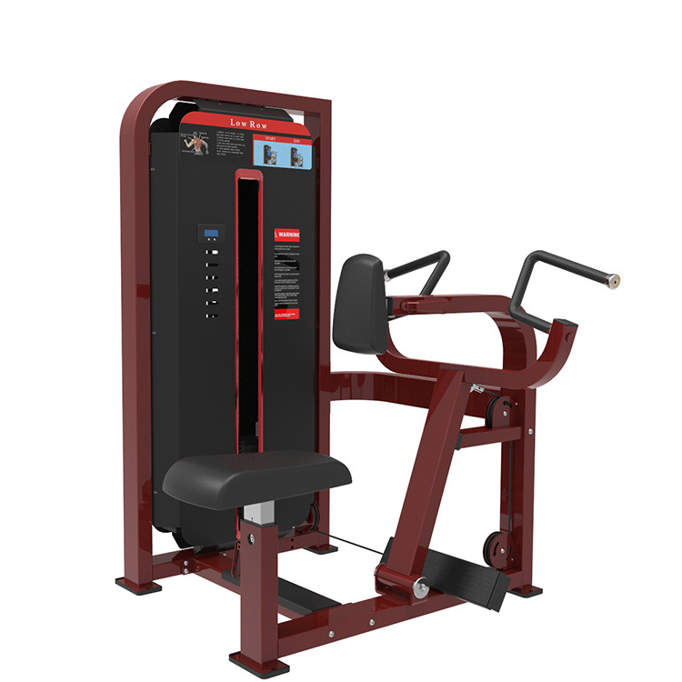 Ganas Professional Gym Equipment Supplier High class body building gym machine seated low row machine