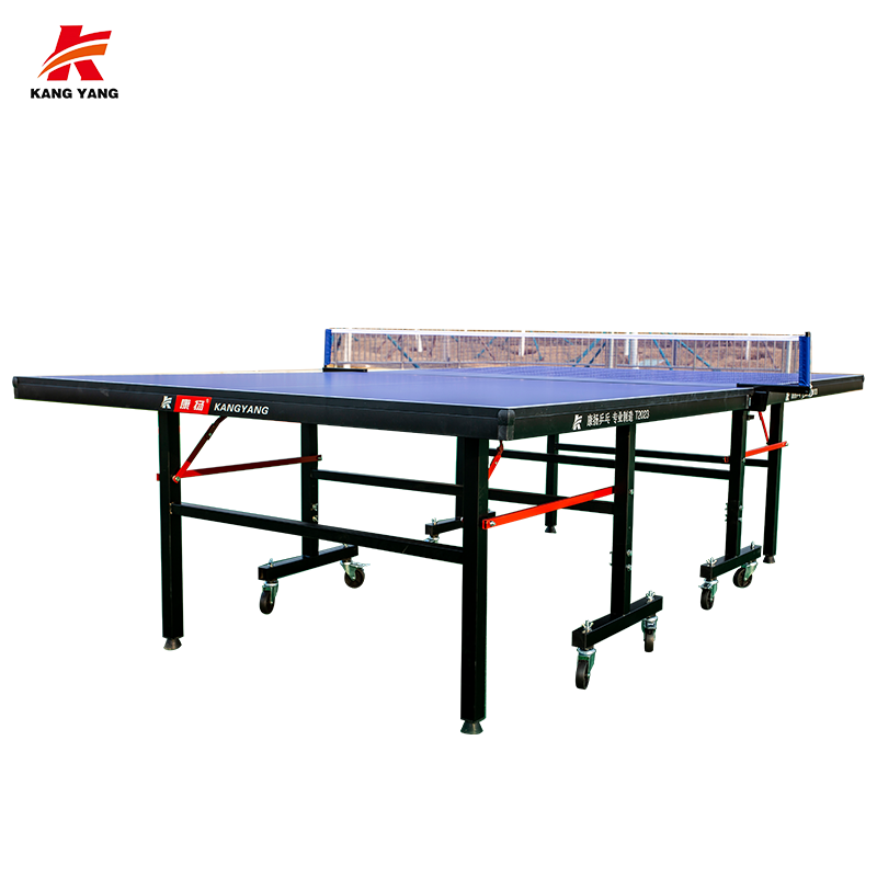 Wholesale Easy Assemble Standard Size Professional  Foldable IndoorTable Tennis Tables With Wheel