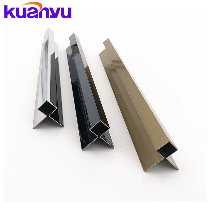 Factory Wholesale Stainless Steel  Customized Decorative Border  Ceiling special shaped Trim strip