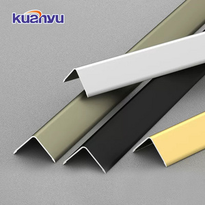 Hot Selling L Metal Wall And Ceiling Decorative Metal Trim Molding Stainless Steel Trim Strip