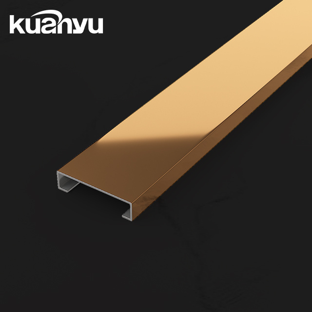 OEM Decoration Baseboard Wall Flooring LED Skirting Board Tile Accessories Baseboard Lighting Skirting Profiles Led Floor Lights