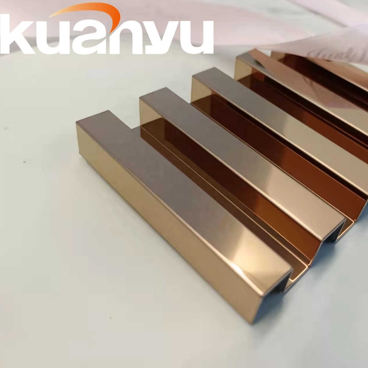 Modern design stainless steel fluted panels wall metal grill panel for home decoration