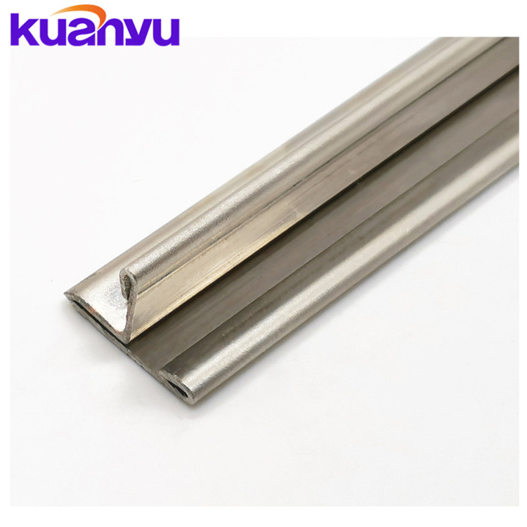 Customized T Shape Trim Tile Gold 8K Mirror Decorative Metal Stainless Steel Strip Metal For Edging