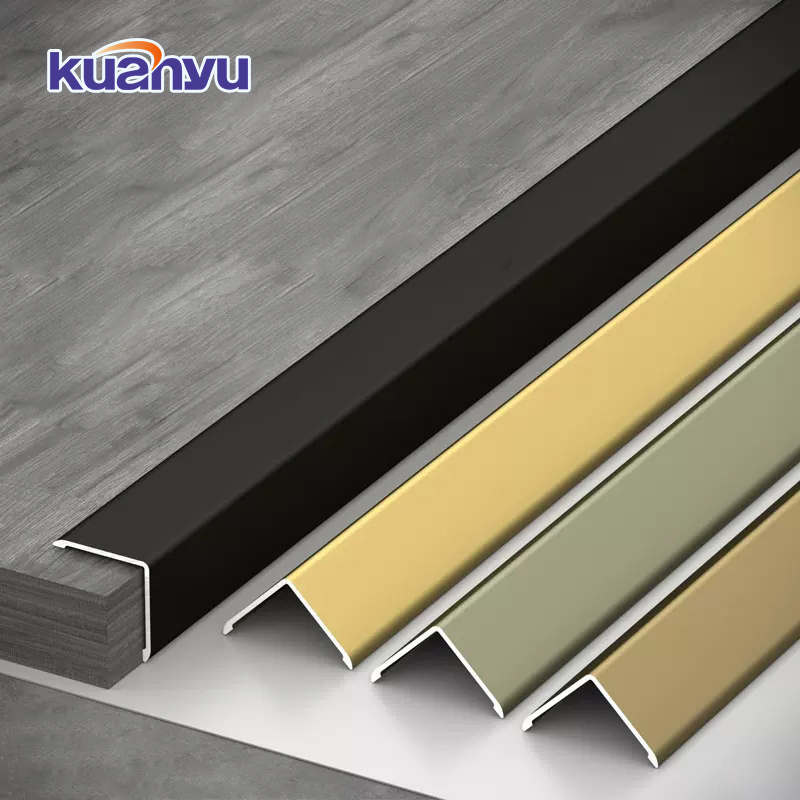 Hot Selling L Metal Wall And Ceiling Decorative Metal Trim Molding Stainless Steel Trim Strip