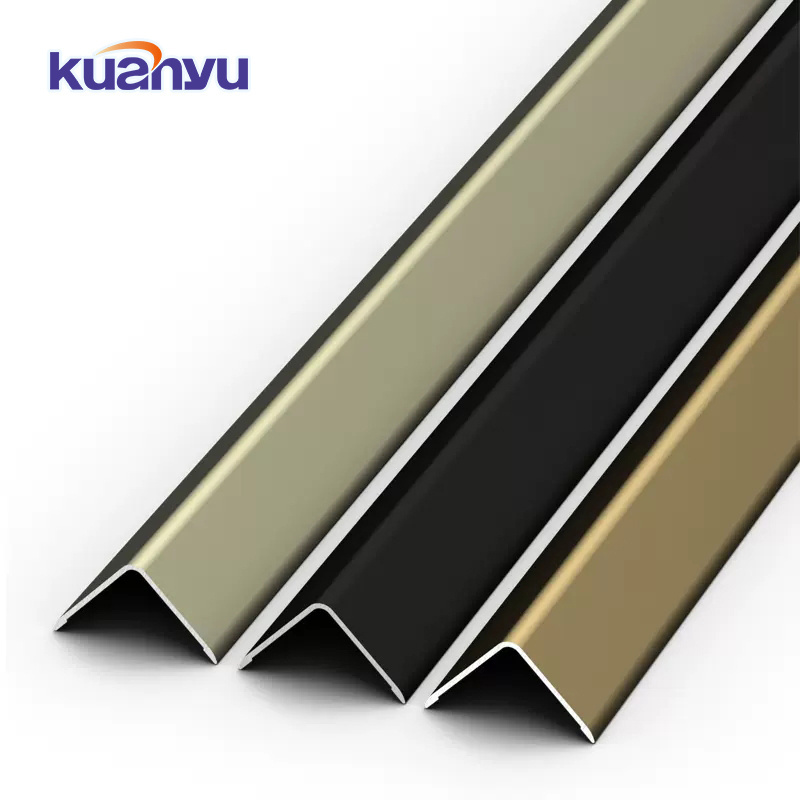 Hot Selling L Metal Wall And Ceiling Decorative Metal Trim Molding Stainless Steel Trim Strip