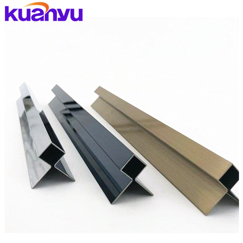 Factory Wholesale Stainless Steel  Customized Decorative Border  Ceiling special shaped Trim strip