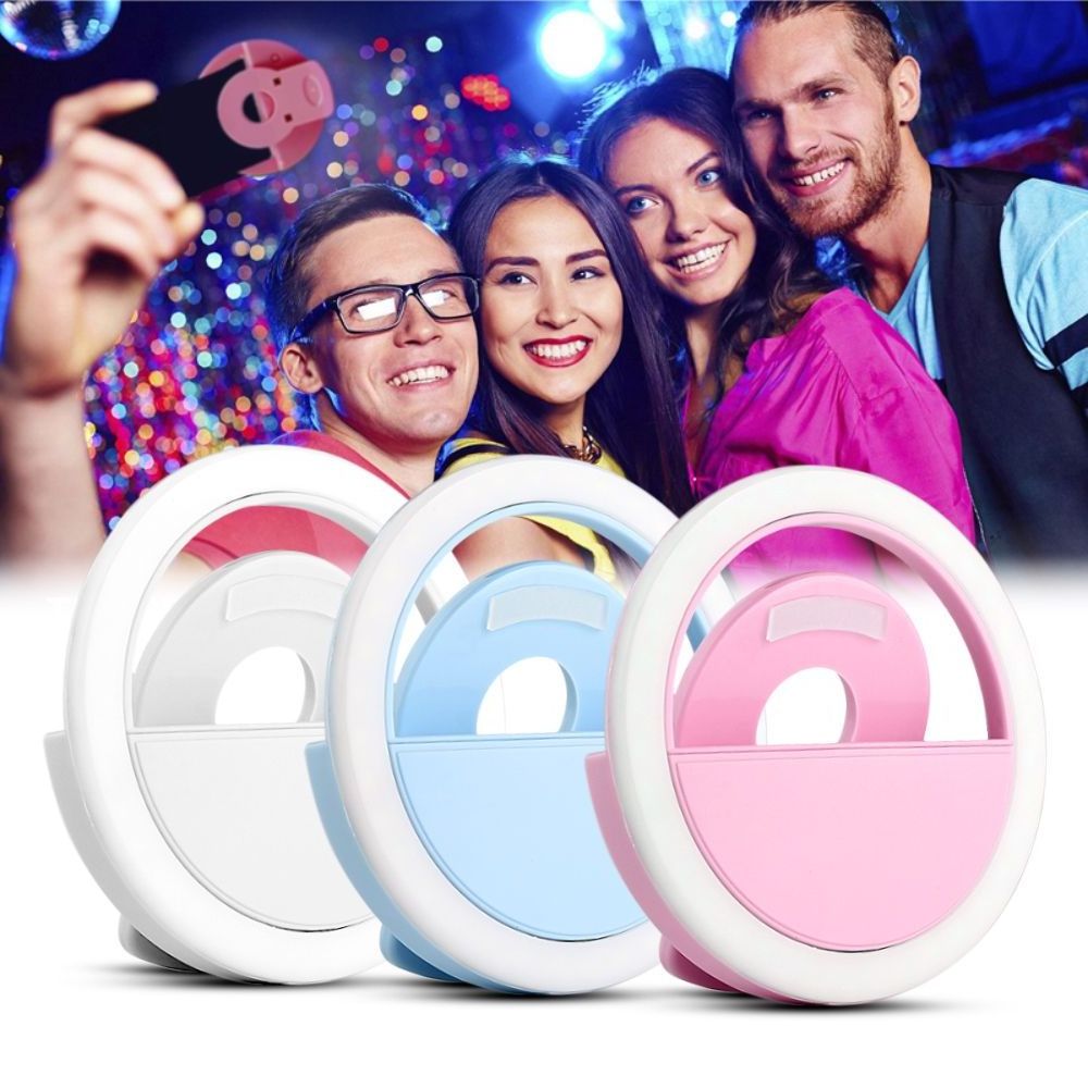 Hot Seller ring Selfie Fill Light Cell Phone Selfie Flash  lamp Phone Holder live Accessory With Light