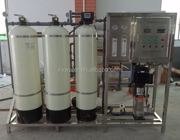 CE/ISO Approved KYRO-1000L/H well water purification system ro water filtration unit