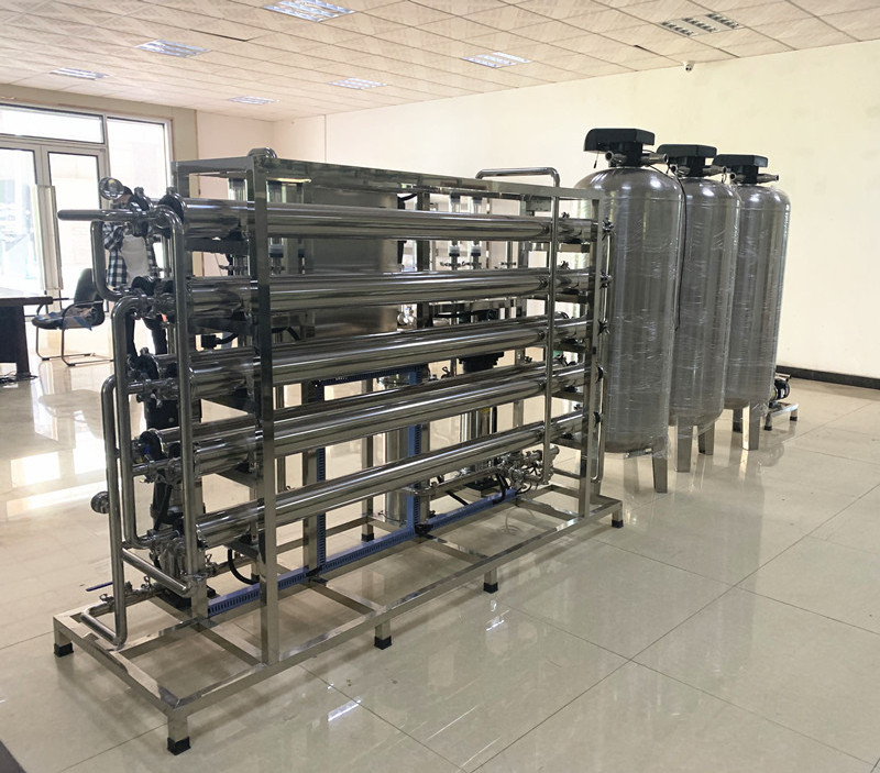 Double Stage RO Water Purification Purifying Systems Plant Reverse Osmosis Purifier Machine Stainless Steel 304 / 316 Material