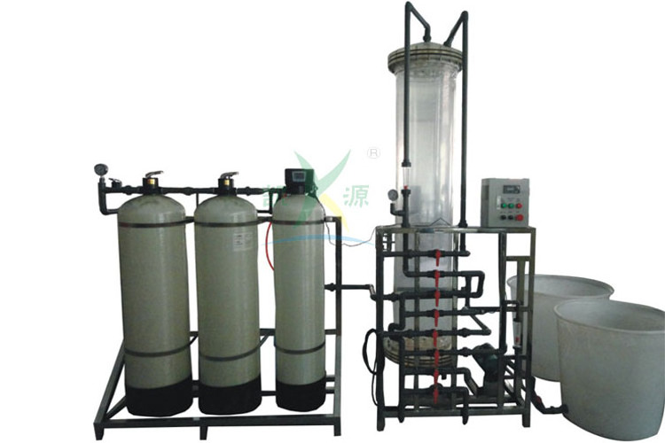 Ion Exchange Water Treatment System Fiber Glass SS 304 Mixed Bed Filter 500LPH RO Water Deionized Equipment